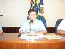 Luiz Carlos Geromini, presidente da Casa de Leis
